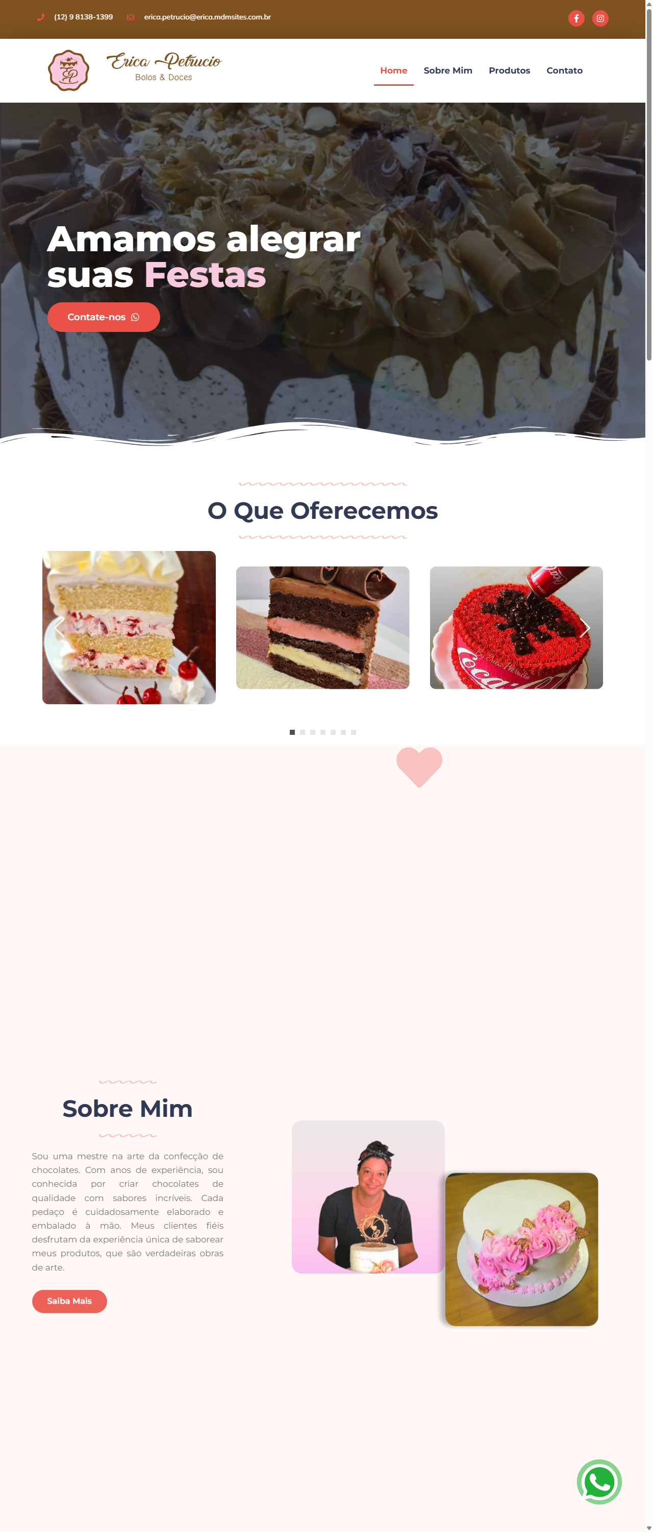 Érica Bolos e Doces