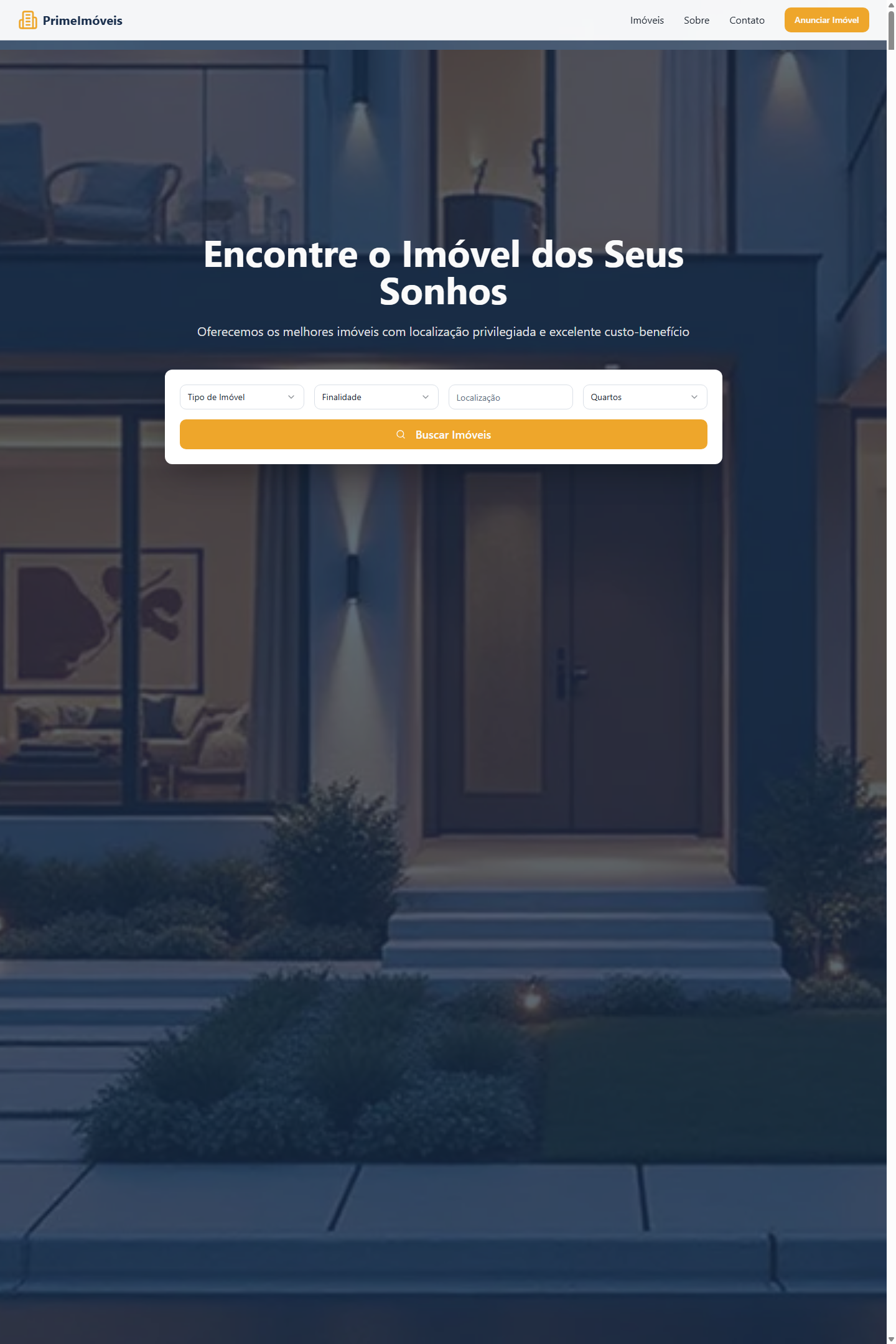 Site para Imobiliárias